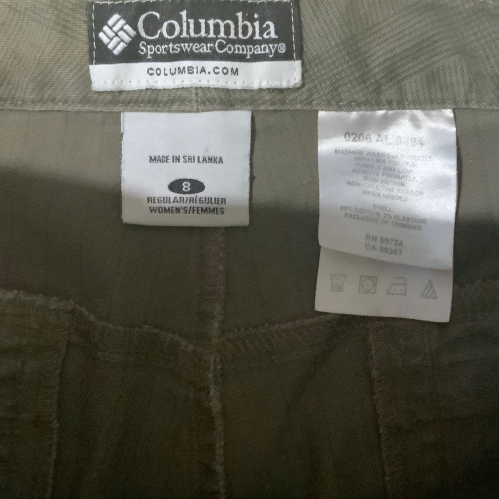 Columbia Women's Olive Pants - Picture 3 of 12